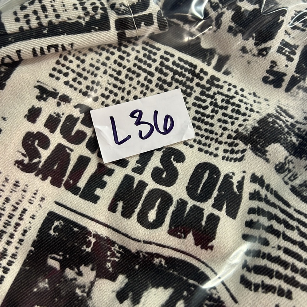 Garage denim low rise newspaper flares size 00 - Picture 10 of 10